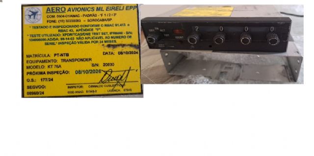 VENDO - TRANSPONDER KT-76A